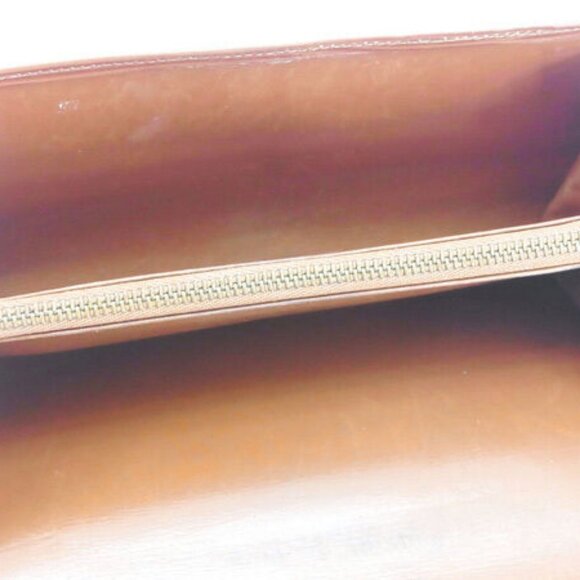 Louis Vuitton Wallet Purse Long Wallet Epi Brown Woman Authentic - Picture 4 of 6